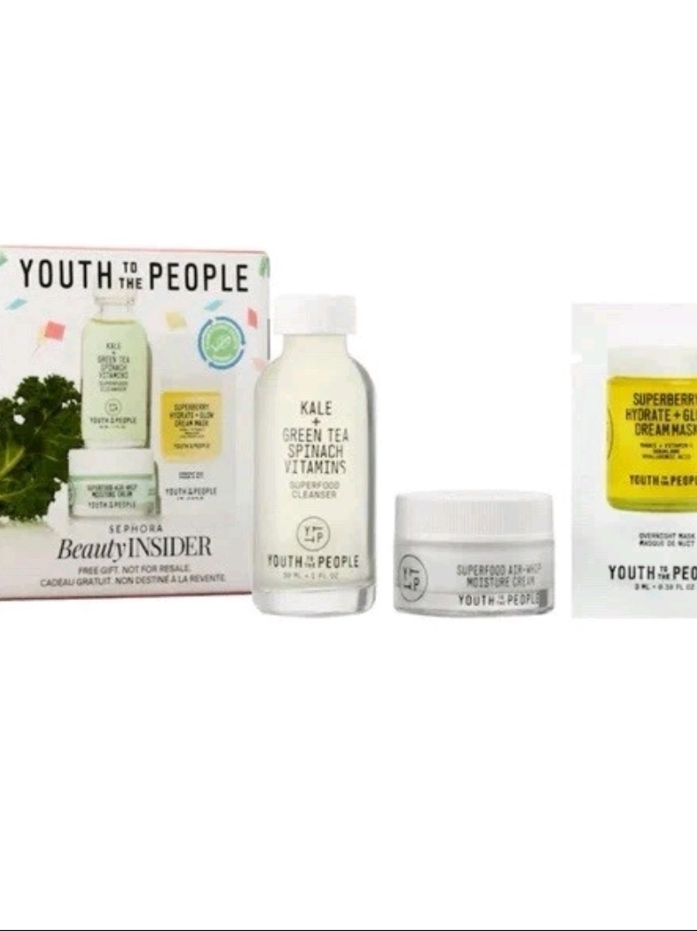 Youth To The People Skincare Set - White & Yellow